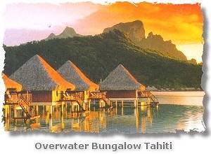 Overwater Bungalow Tahiti